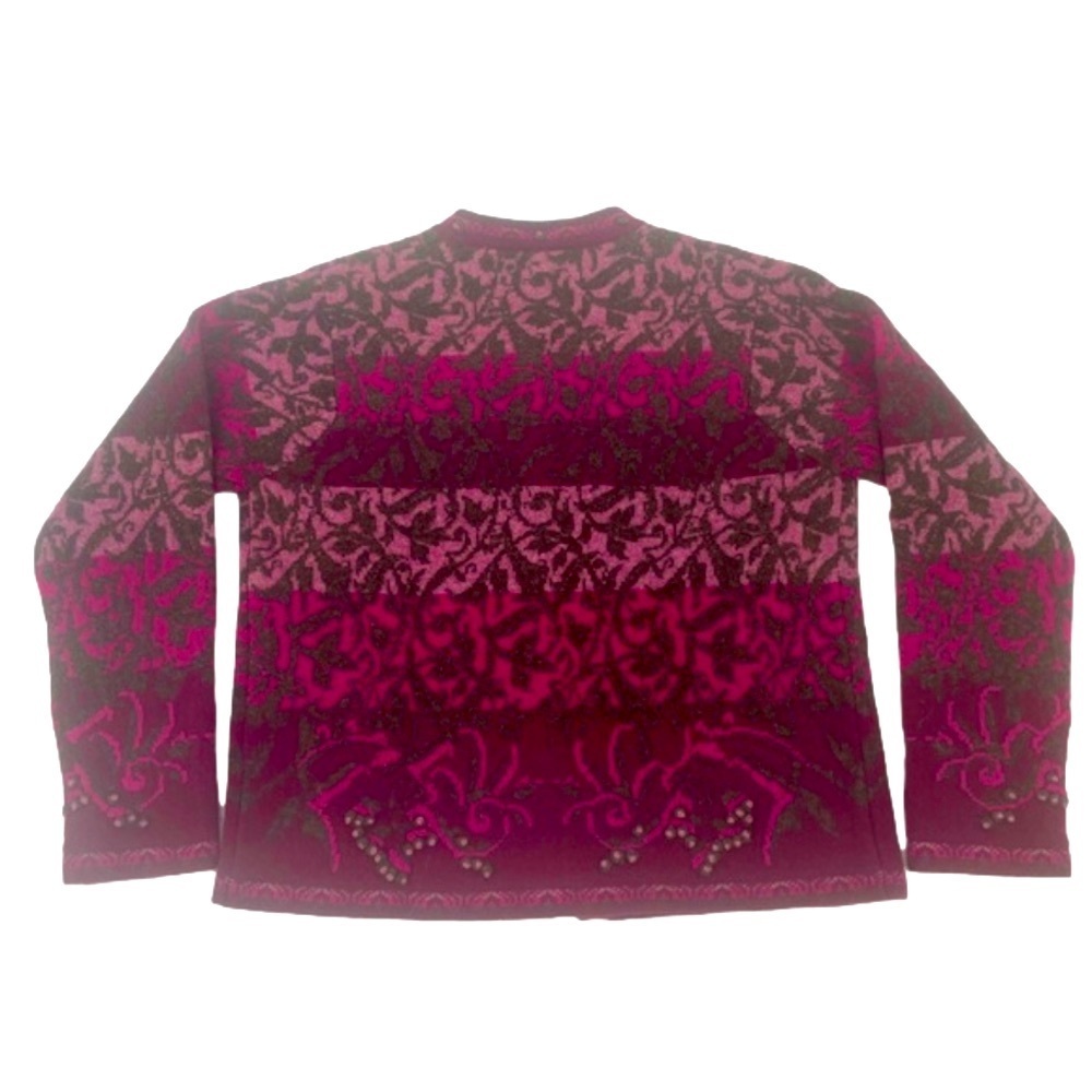 Pendleton - Vtg 100% Lambswool Classic Button Fro… - image 5